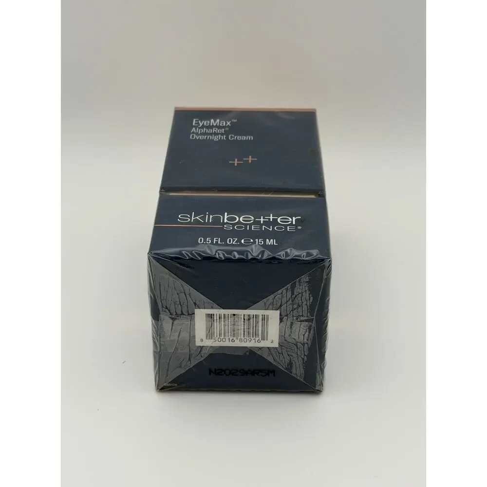 SkinBetter Science EyeMax AlphaRet Overnight Cream 0.5 oz NEW Authentic